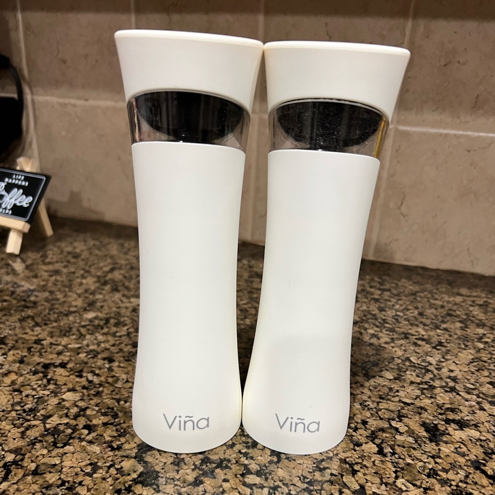Viña Automatic Gravity Salt & Pepper Grinder Mill Set